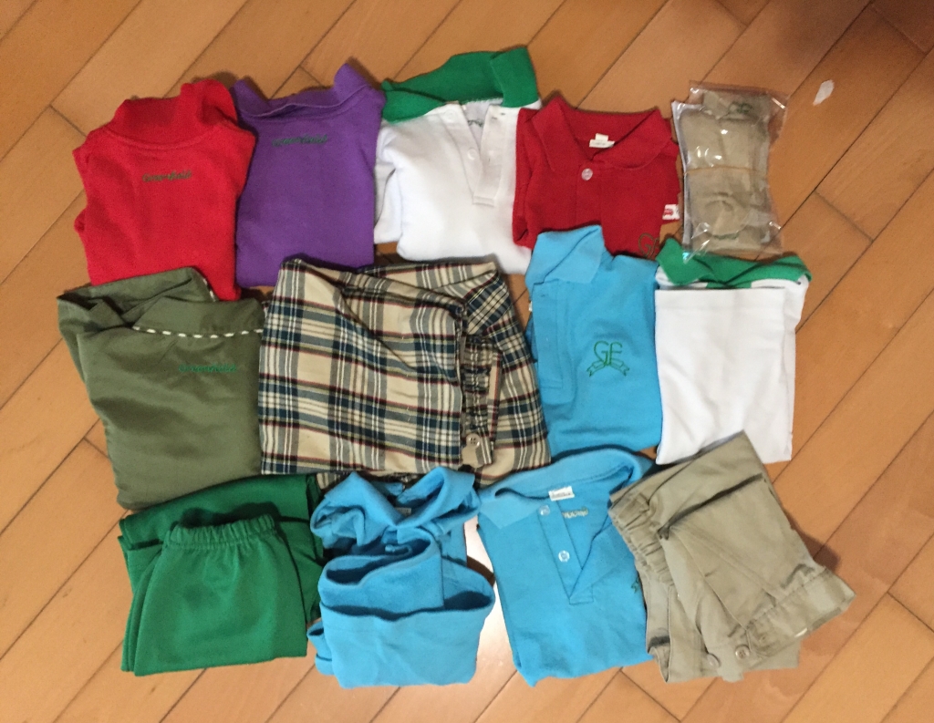 long beach greenfield boys uniform for sale (used) - 二手市场
